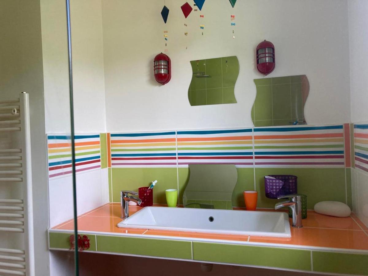La Maison Bleue-Sciotot-Les Pieux Extérieur photo